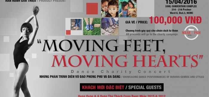 Moving Feet, Moving Hearts – Dance show gây quỹ tặng giày cho trẻ em